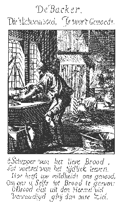 Ook het beroep van bakker werd uitgeoefend
