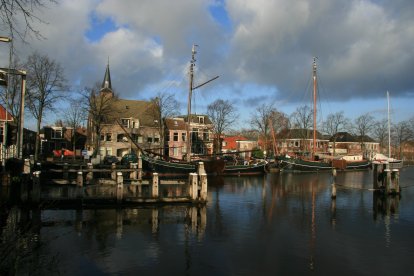 De haven van Zwartsluis